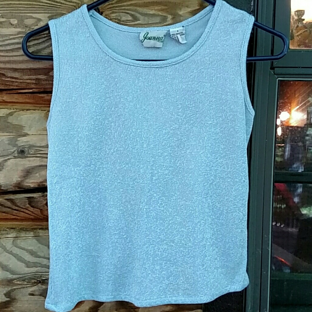 Cute pale blue top, size small.
